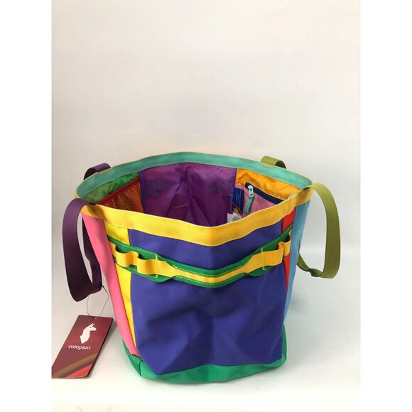 Cotopaxi Colorful Tote Bag Dopamine Shoulder Bag Outdoor Travel Bag - Picture 2 of 6